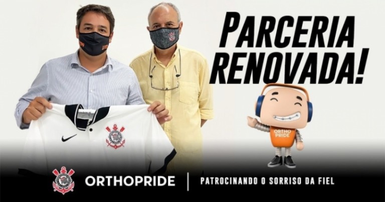 Corinthians renova patrocínio com a Orthopride