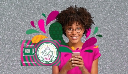 Mangueira apresenta chip para celular
