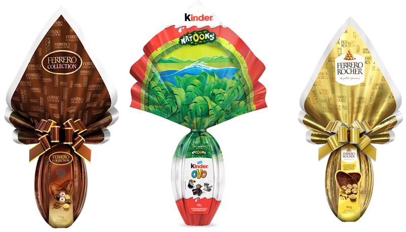 Ferrero apresenta novidades para a Páscoa 2021