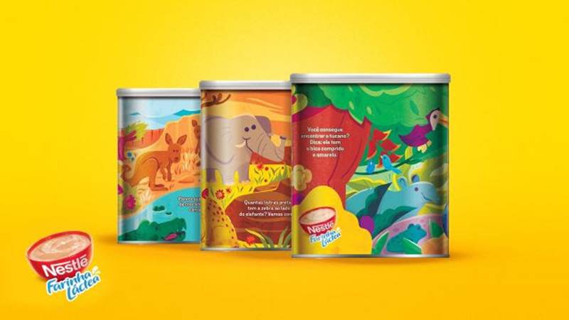 Farinha Láctea Nestlé apresenta latas colecionáveis