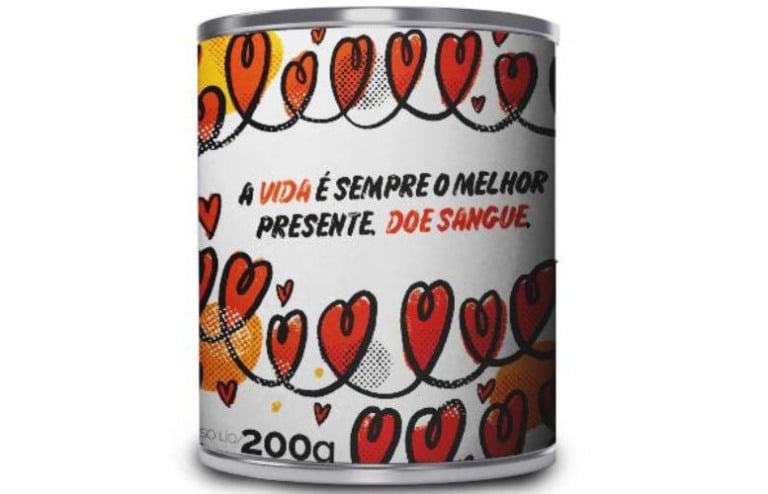 Brownie do Luiz incentiva a doação de sangue