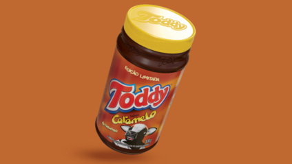 Toddy apresenta sabor Caramelo em ambiente digital