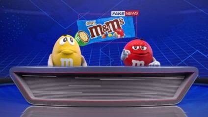 Vermelho e Amarelo tentam esconder lançamento do M&M’S Crispy