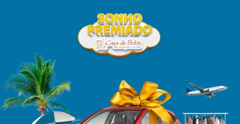 Ação promocional da Casa de Bolos dará R$ 100 mil em prêmios