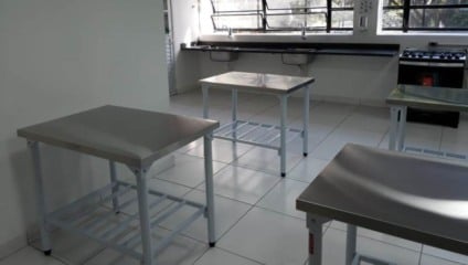 C&C doa produtos para projeto social montar uma cozinha industrial 