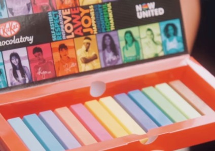 Chocolates do KitKat chegam em ritmo de Now United