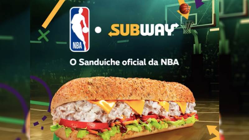 Consumidores da Subway escolherão nomes de sanduíches oficiais da NBA