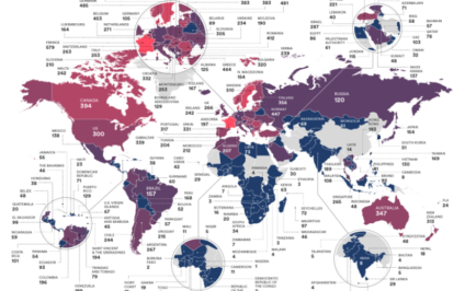 Mapa mostra quais os países que mais odeiam publicidade on-line