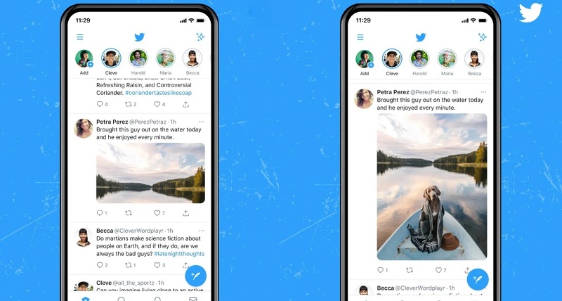 Twitter muda formato de exibição de imagens