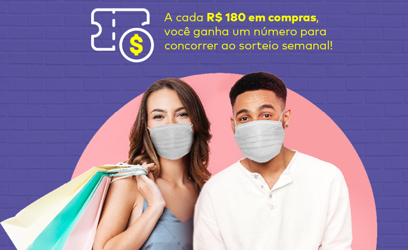 Ilha Plaza sorteia vales-compras no valor de R$ 5 mil