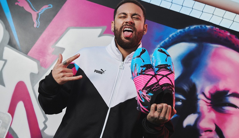 Puma e Neymar apresentam a nova chuteira Future Z Creativity