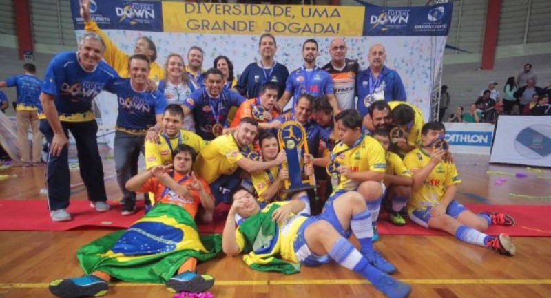 Gillette se torna patrocinadora oficial da Seleção Brasileira de Futsal Down