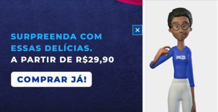 Lacta inova e adiciona intérprete de Libras em e-commerce