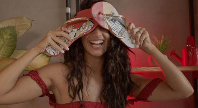 Havaianas traz histórias inspiradas em personagens da Netflix