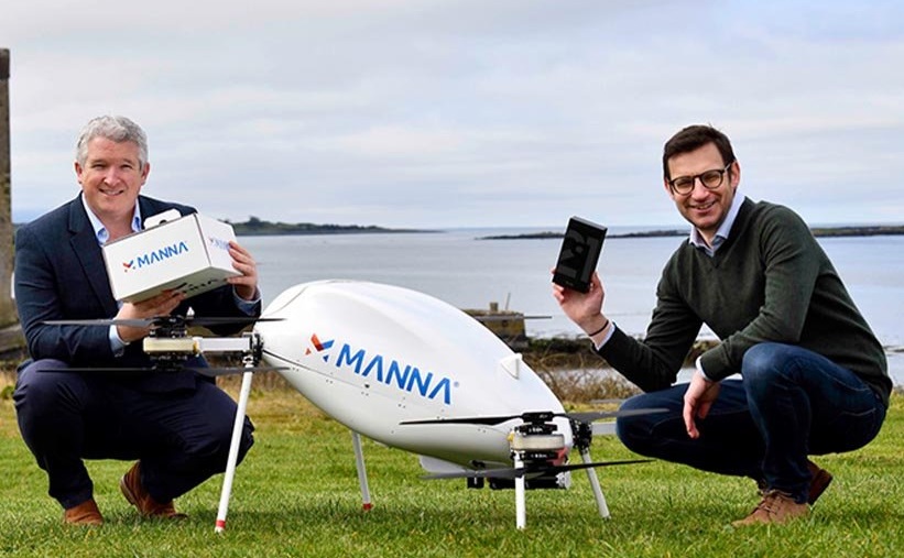 Samsung faz entrega de Galaxy com drones na Irlanda