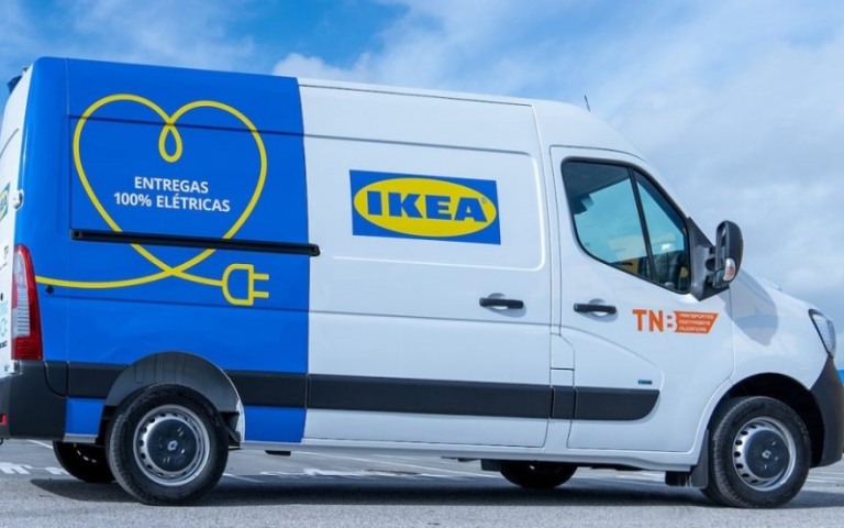 Ikea utiliza veículos elétricos nas entregas em Portugal