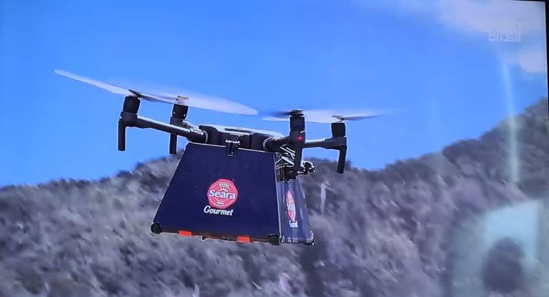 Drone da Seara invade o BBB21 