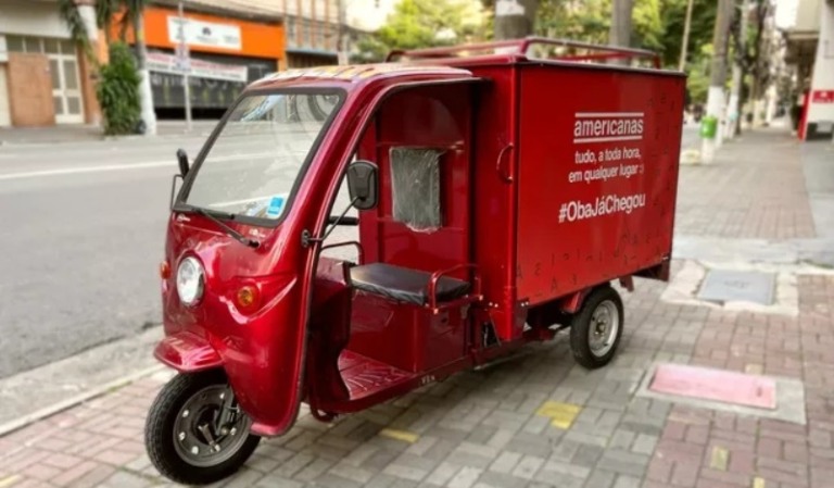 Americanas e Submarino apostam no tuk-tuk para fazerem entregas