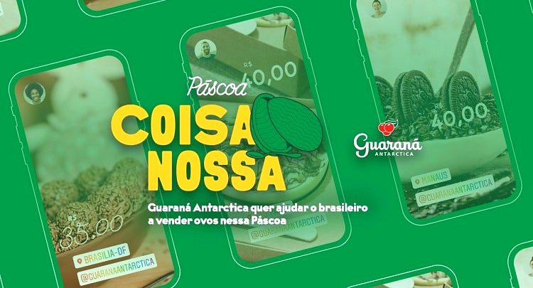 Doceiros de ovos de Páscoa caseiros ganham apoio do Guaraná Antarctica