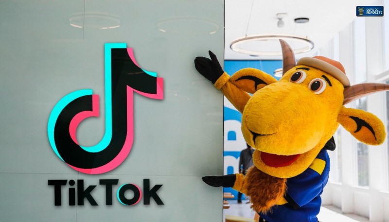 TikTok e Copa do Nordeste anunciam parceria 