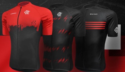 Flamengo apresenta linha de roupas de ciclismo