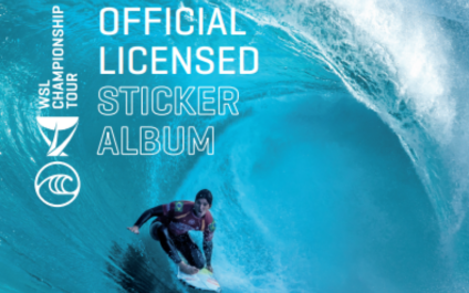 Panini apresenta álbum de figurinhas World Surf League