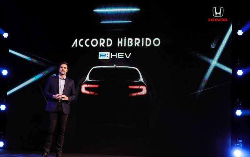 Diego Fernandes vibra com o streaming do Accord Híbrido