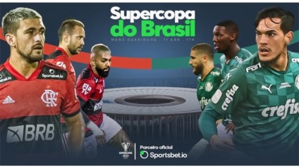 Sportsbet.io faz ações digitais na Supercopa do Brasil