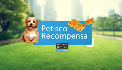 Fórmula Natural Fresh Meat presenteia cães que tiveram bom comportamento