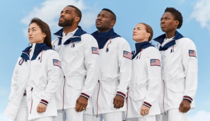 Ralph Lauren revela uniformes da equipe olímpica dos EUA