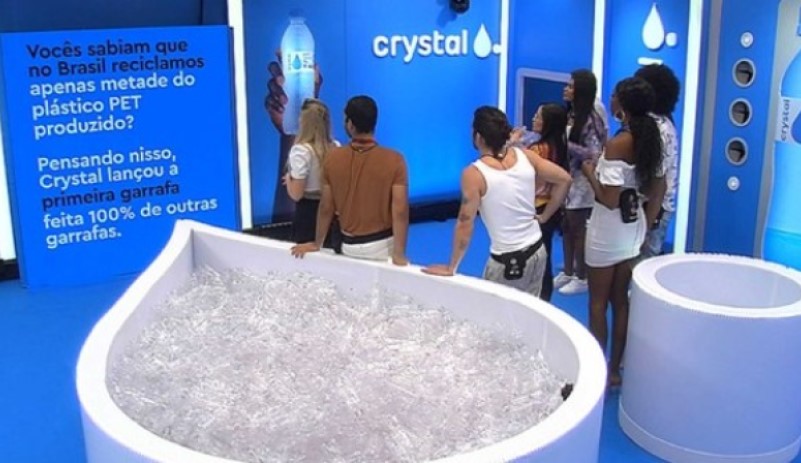 Crystal 100% sustentável