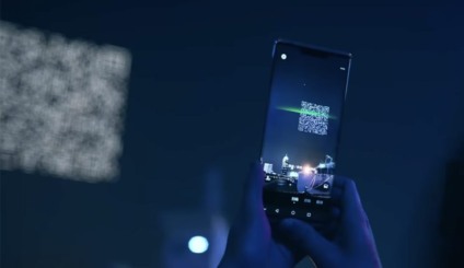 Drones formam QR Code gigante na China