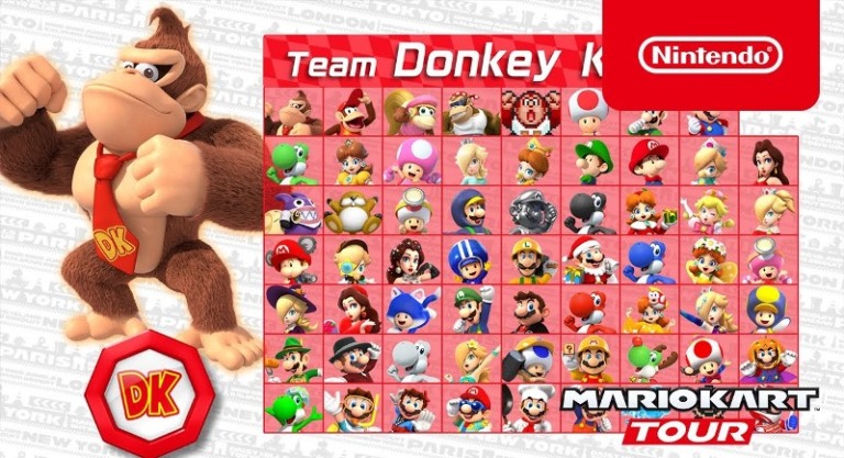 Vem aí o novo evento Team Rally de Mario Kart Tour