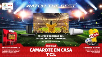 TCL Electronics ativa Copa América 2021 com promoção