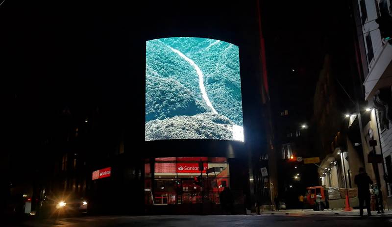 Santander leva arte para o centro de São Paulo