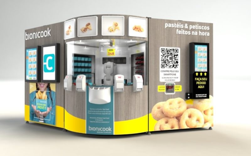 Aeroporto de Guarulhos ganha o 1º fast-food robotizado