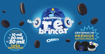 Oreo cria ação divertida para premiar o público Oreo cria ação divertida para premiar o público