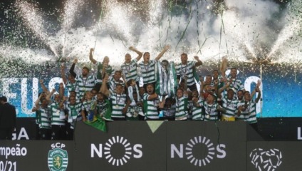 Sporting é campeão português depois de 19 anos
