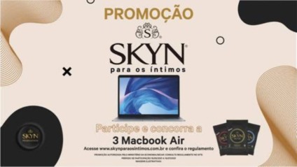 Promo da Skyn sorteará três Mac Book Air