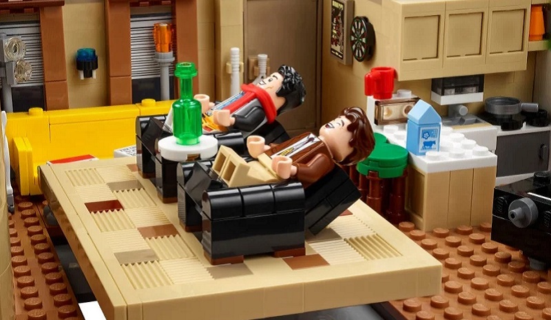 Lego recria os dois apartamentos de 'Friends'