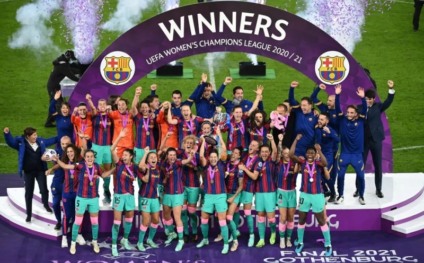 Barcelona goleia e conquista Liga dos Campeões Feminina