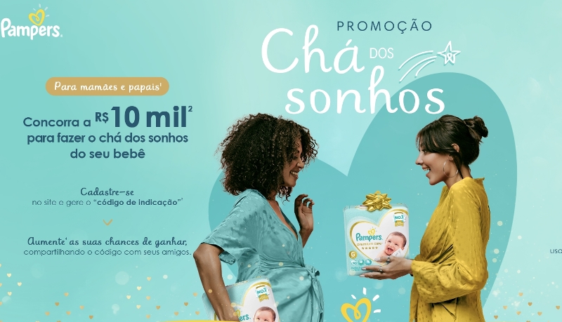 'Chá dos Sonhos' da Pampers tem assinatura da Integer\OutPromo