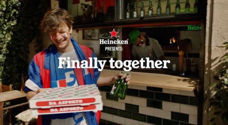 Heineken brinca com rivalidade de torcedores na Eurocopa