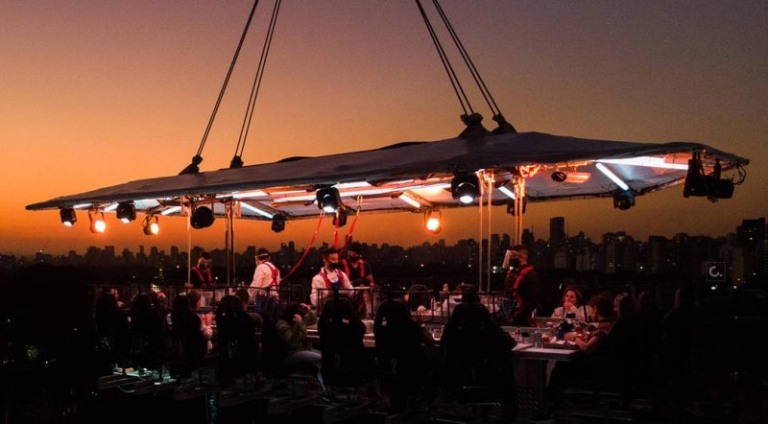 Dinner in the Sky confirma datas do evento em São Paulo