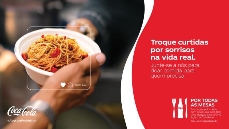 Coca-Cola dá início à ação 'Por todas as mesas'