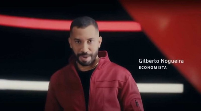 Gil do Vigor estreia como garoto-propaganda do Santander