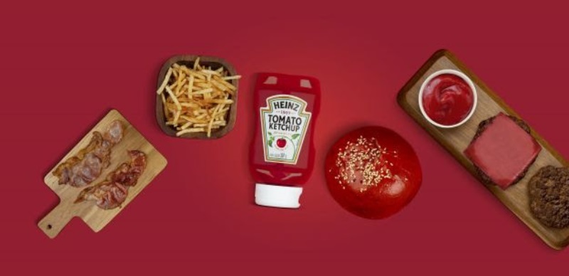 Heinz inova e lança o Tomato Ketchup Burger