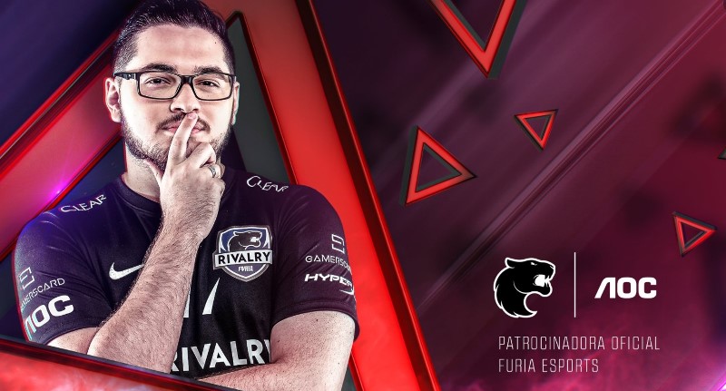 AOC renova patrocínio com a Furia