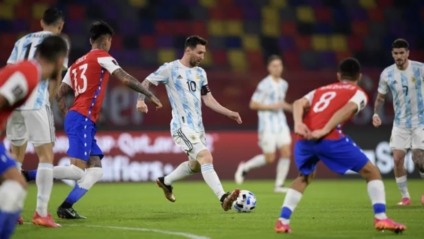 Argentina e Chile empatam pelas Eliminatórias