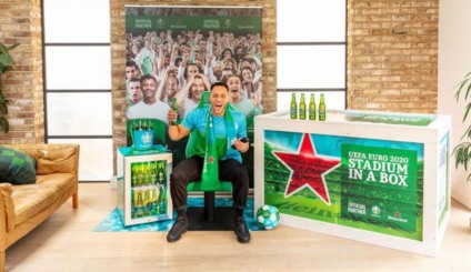 Heineken leva a experiência da Uefa à casa do torcedor europeu
